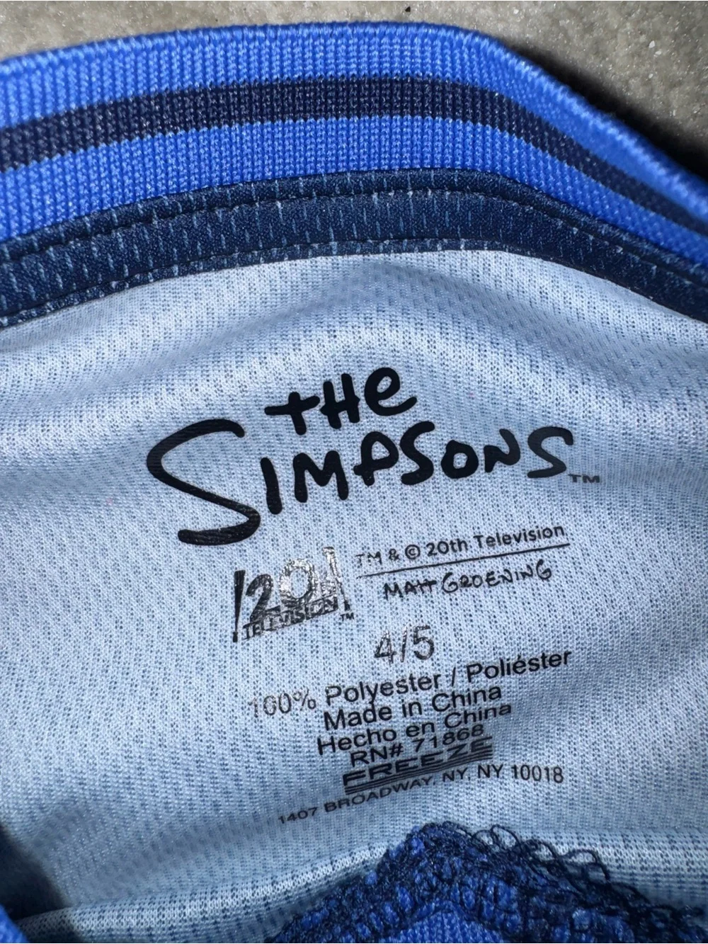 Simpsons official style